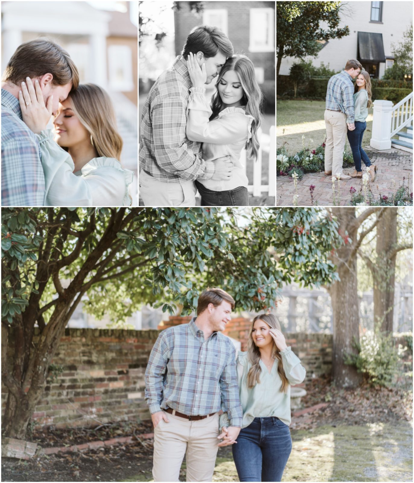 Tuscaloosa engagement session. couple portraits taken for a wedding at Dodson farms