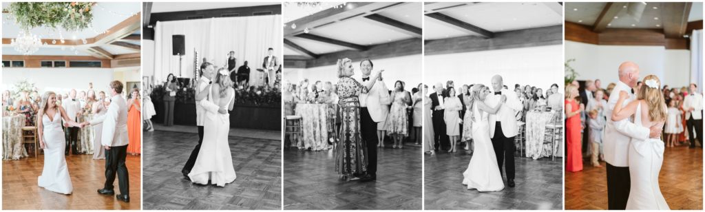 First dances at a wedding reception at The Club in Birmingham